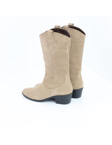 Light Brown suede Women's high boots