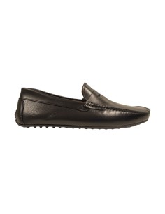 Mocassin de peau le noir MOCFAZ-NEGRO