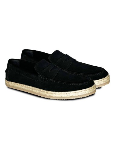 black suede espadrille SALIL-BLACK