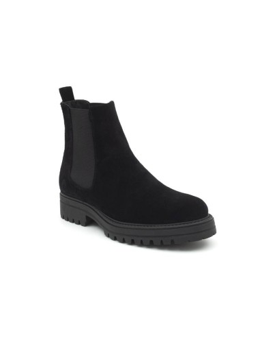 black suede chelsea boots SANCOR-NEGRO