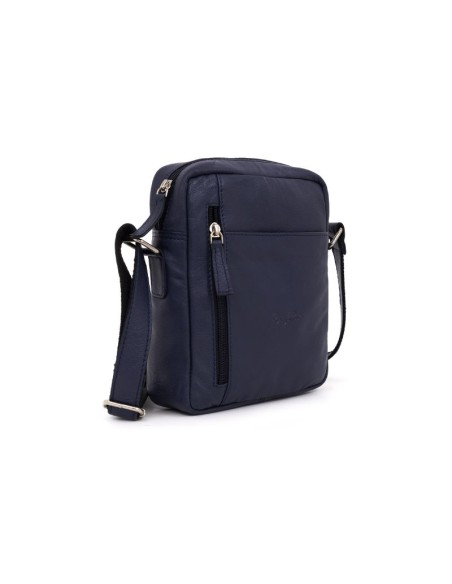 Bretelles de peau bleu AC-BANDOR-5314-BLUE