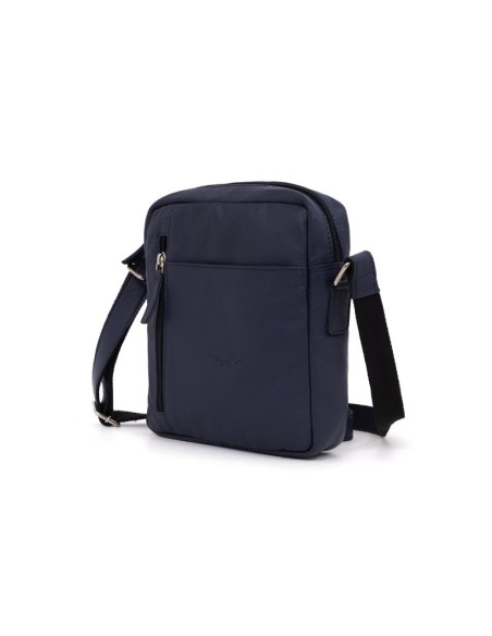 Bretelles de peau bleu AC-BANDOR-5314-BLUE