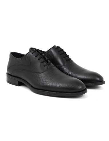 Black leather Oxford