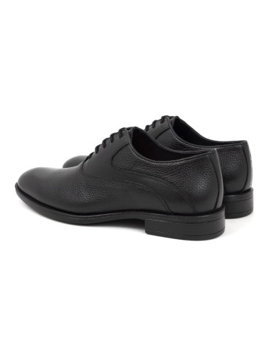Black leather Oxford