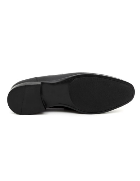 Mocassin de peau le noir NOTROL-NEGRO
