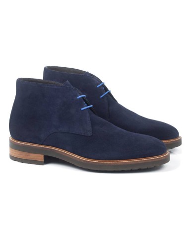 blue suede boots SAPOTI-MARINO