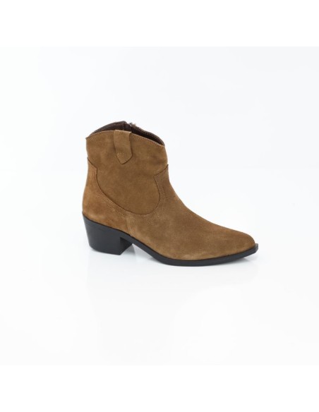 Light Brown suede women's boots