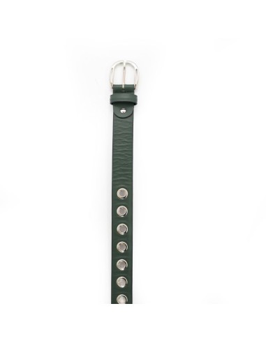 ceinture femme suède vert WB-CONALA-GREEN