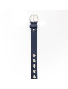 ceinture femme de peau bleu WB-CONALA-NAVY 2