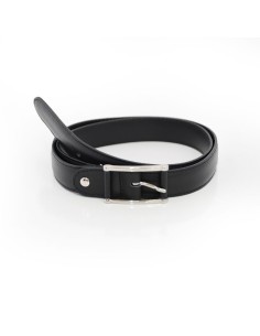 ceinture femme de peau le noir WB-PIKI-BLACK