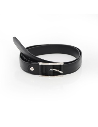 ceinture femme de peau le noir WB-PIKI-BLACK