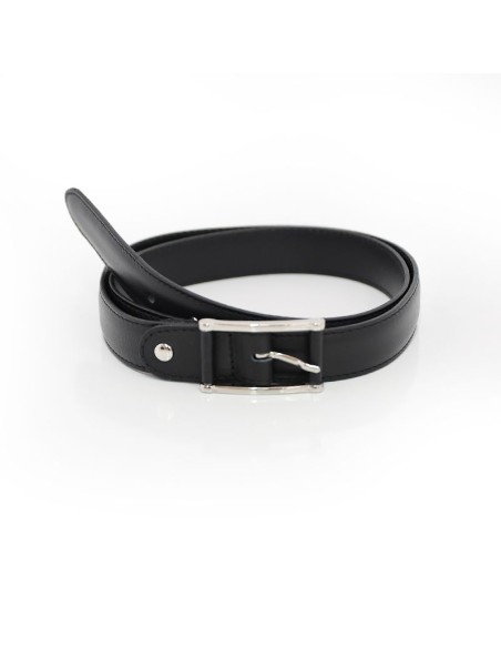 ceinture femme de peau le noir WB-PIKI-BLACK