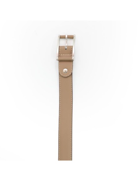 ceinture femme de peau beige WB-PIKI-CAMEL