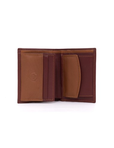 Burgundy leather wallet