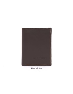 Mallette de peau marron AC-FORZA-MARRON