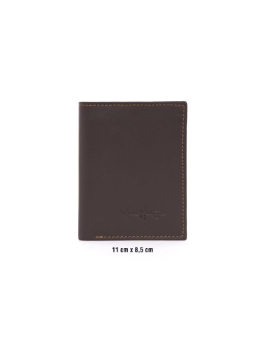 Mallette de peau marron AC-FORZA-MARRON