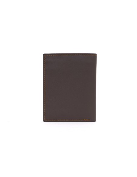 Brown leather wallet
