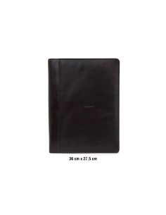 Brown leather Laptop Portfolio