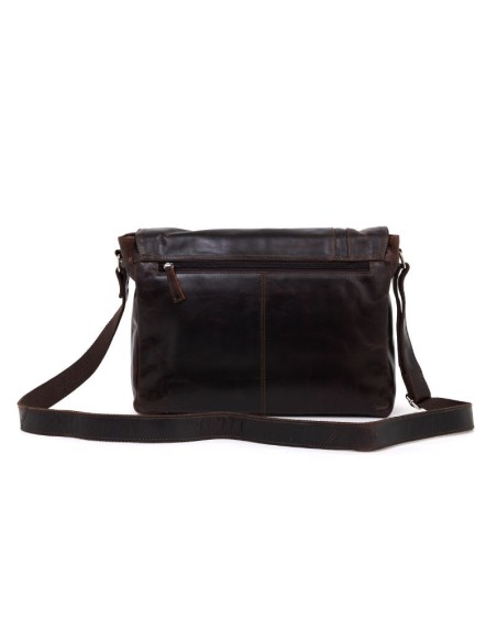 Brown leather bag