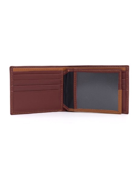 Burgundy leather wallet