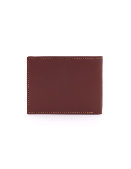 Burgundy leather wallet