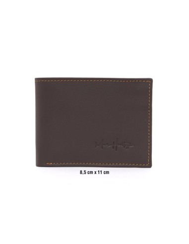 Mallette de peau marron AC-REGENT-MARRON