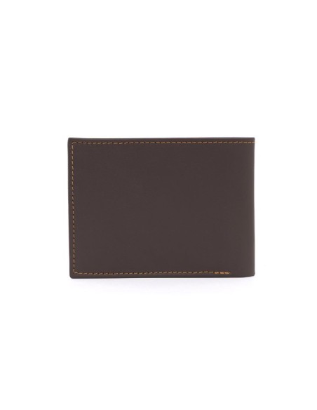 Brown leather wallet