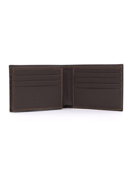 Brown leather wallet