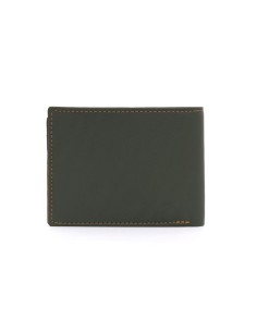 Green leather wallet 2