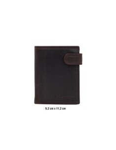 Brown leather wallet