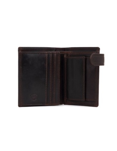 Brown leather wallet