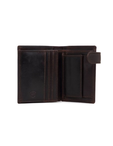 Brown leather wallet