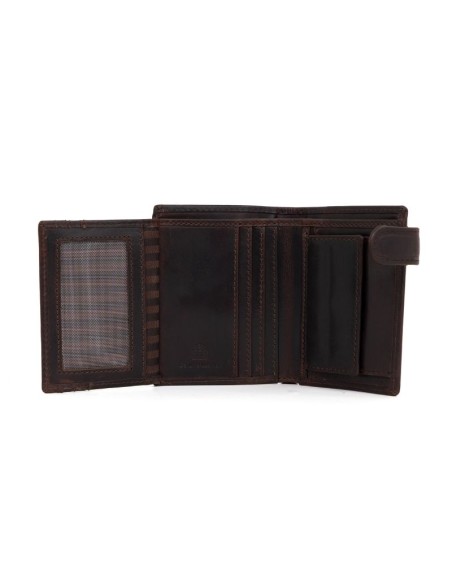 Brown leather wallet