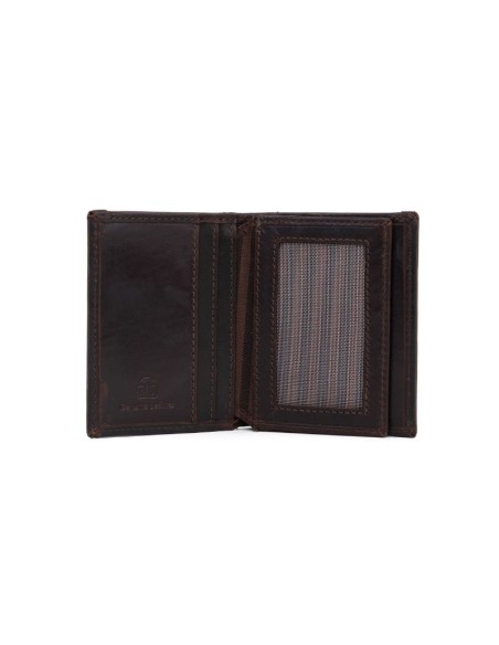 Brown leather wallet