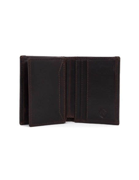 Brown leather wallet