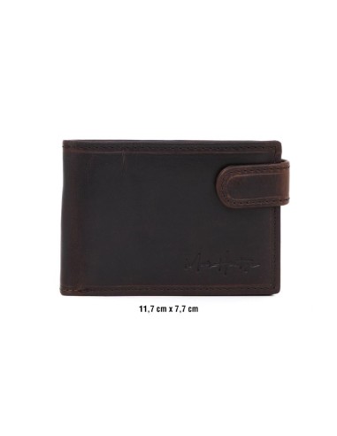 Brown leather wallet