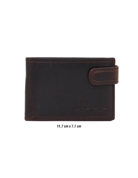 Brown leather wallet