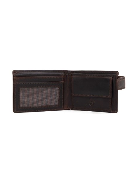 Brown leather wallet