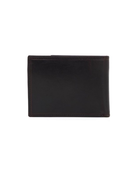 Brown leather wallet