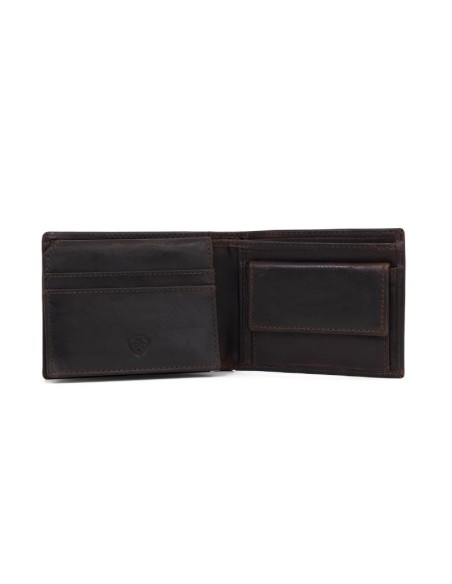 Brown leather wallet