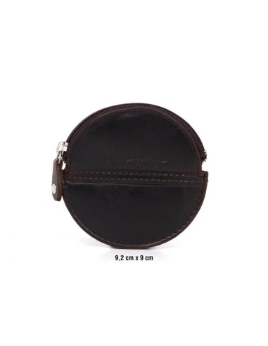 Mallette de peau marron AC-VINTAGE5-BROWN