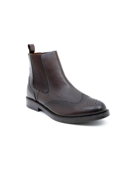 bottines chelsea de peau cuir ARNUBA-CUERO