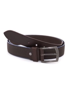 Ceinture combiné avec la peau marron B-JASMAN-BROWN