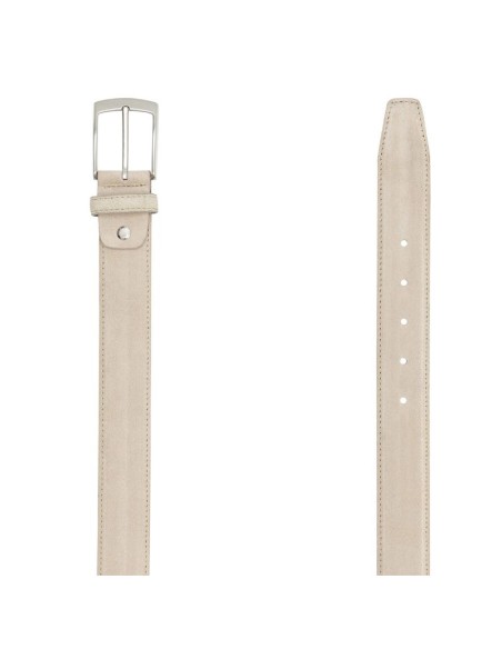 Ceinture suède beige B-SAKMEN-BEIGE