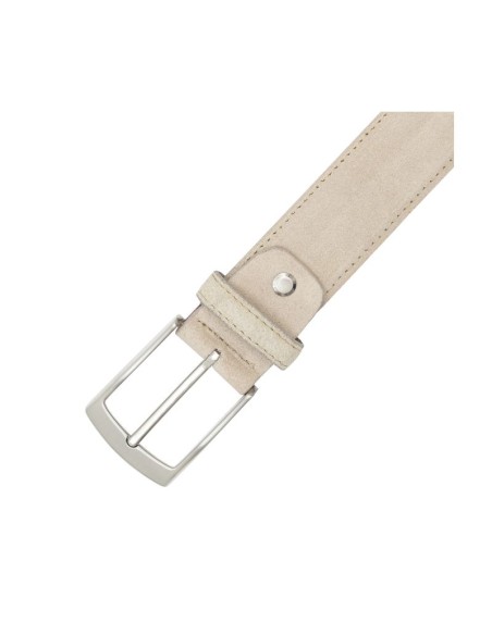 Ceinture suède beige B-SAKMEN-BEIGE