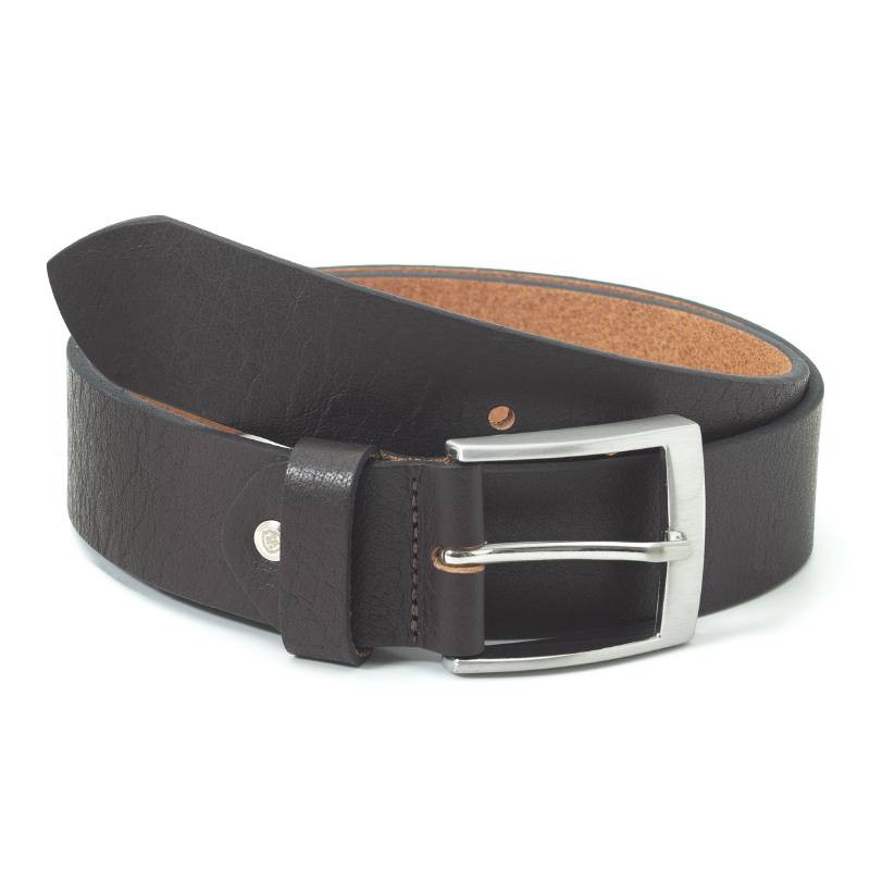 brown leather belt B-BRANE-BROWN