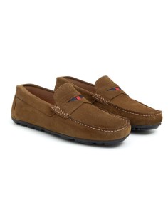 Mocassin suède marron SEDENA-MARRON