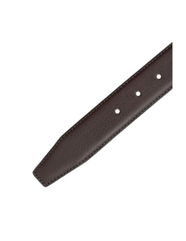 Brown leather belt