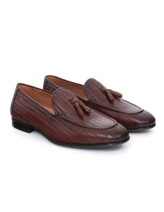 Mocassin de peau marron BARLON-BROWN