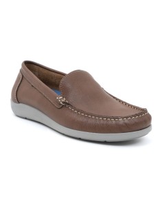 Light Brown leather boat shoe